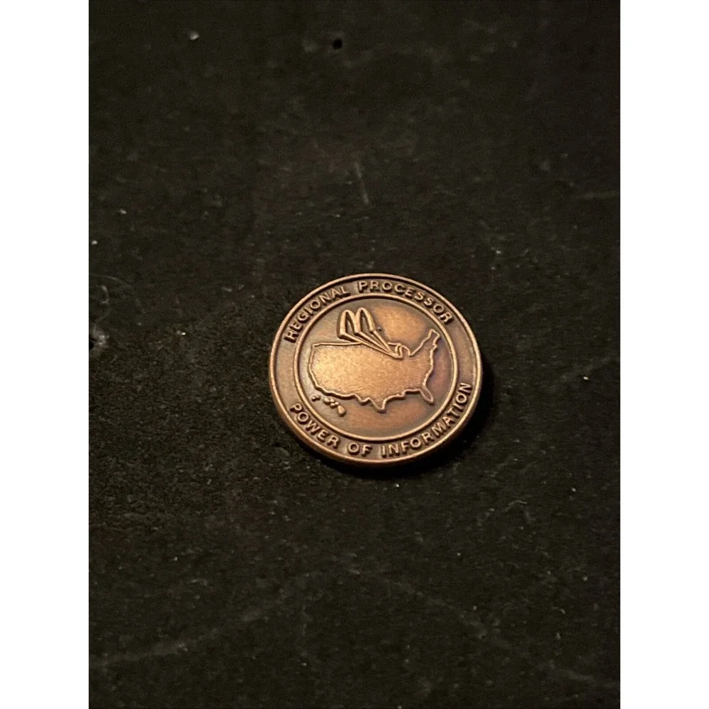 McDonald's Regional Processor Power Of Information‎ Employee Lapel Hat Pin
